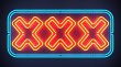 Stock-photo-13195362-xxx-neon-sign